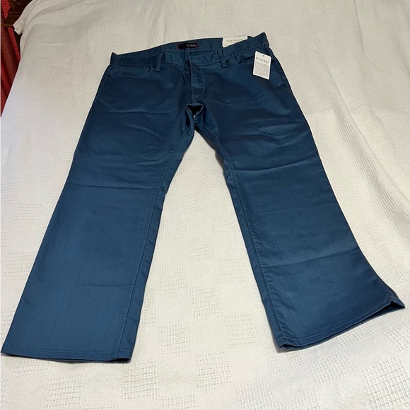 Guess pants SLIM STRAIGHT Feet Men - Picture 1 of 10